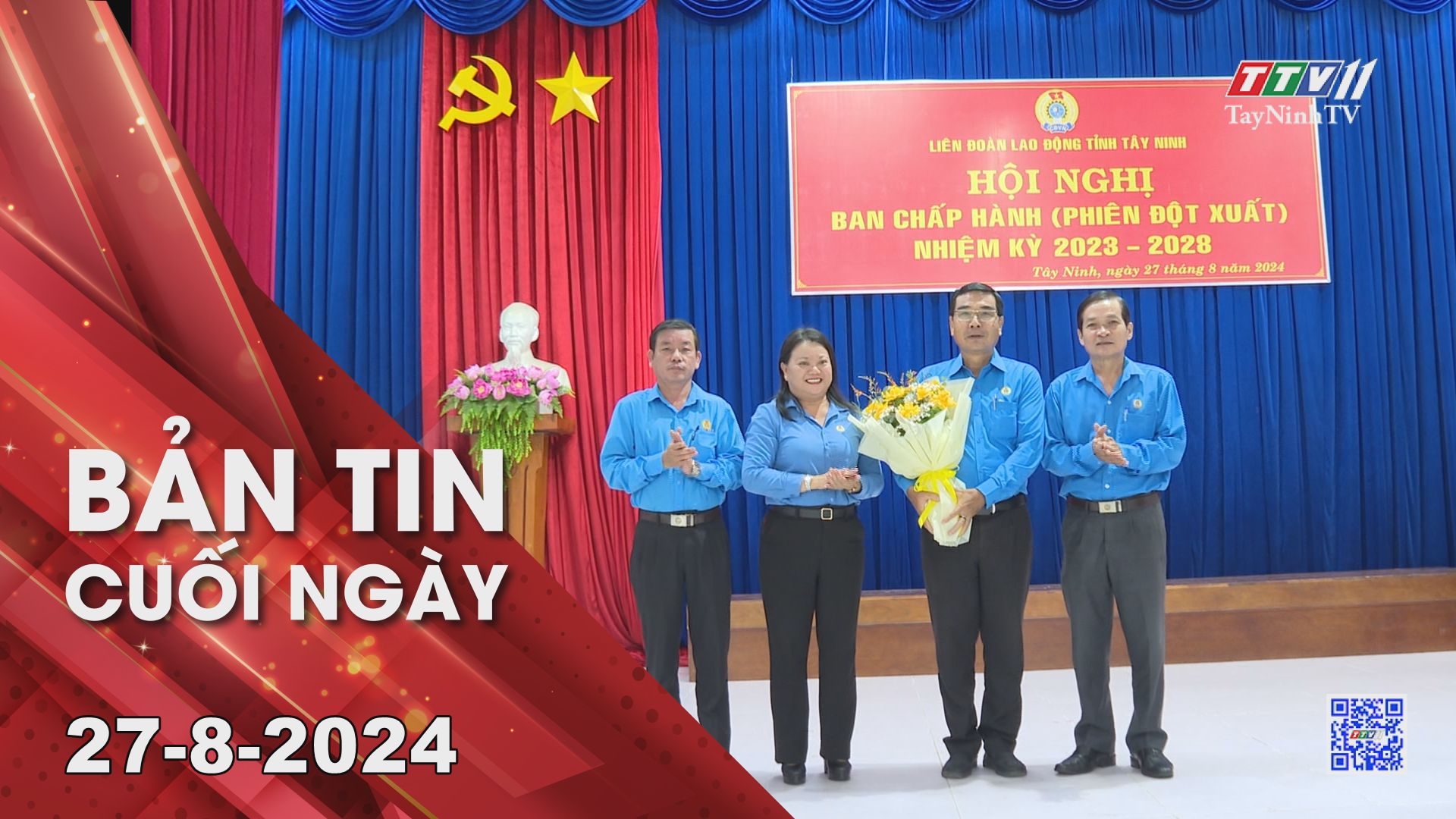 Bản tin cuối ngày 27-8-2024 | Tin tức hôm nay | TayNinhTV